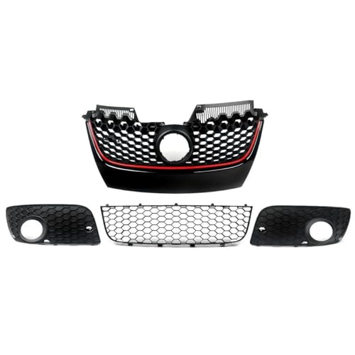 Grille de radiateur nid d'abeille VW Jetta GLI GTI MK5 en ABS haute résistance