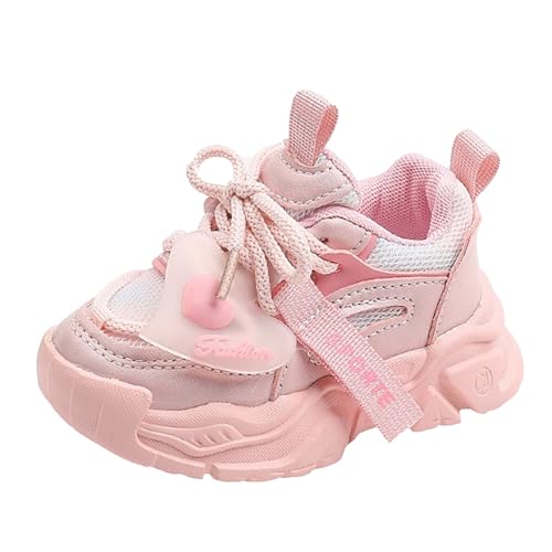 IWIHMIV Toddler Girl Slip On Shoes Toddler Running Shoes Athletic Shoes Lightweight Breathable Tennis Sports Sneakers