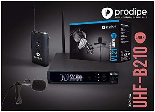 Prodipe Pack UHF DSP VL21 LANEN a UHF B210 Mikrofon Violine Prodipe Pack UHF DSP VL21 LANEN a UHF B210 Mikrofon Violine