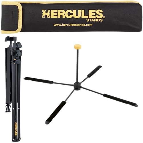 Support pour flûte HERCULES TravLite pour protéger votre instrument sur scène
