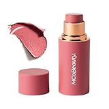 MCoBeauty - Baby Face Multiuse Cream Stick for Lips and Cheeks - Blush Stick in Pink Rose Shade - Contains Moisturising Jojoba Seed Oil, Coconut Oil and More - Peony Rose