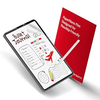 bersem 2 PACK Paperfeel Screen Protector for iPad Pro 11 inch (2022/2021/2020/2018 Models) / iPad Air 5th / 4th Generation (10.9 inch), Matte PET Film for Drawing, Anti-Glare, Easy Installation