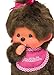 Monchhichi Classic Girl Pink Bib 20 cm