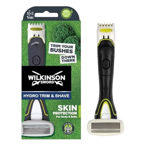 Wilkinson Sword Hydro Trim & Shave Razor for Men Cover
