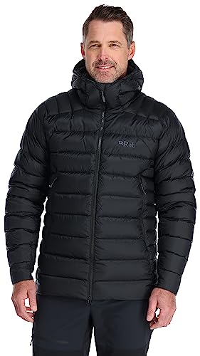 Rab Men's Electron Pro 800-Fill Down Hooded Jacket for Climbing & Mountaineering3