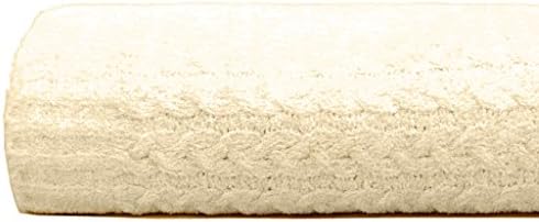 Kashwere Heathered Blanket in Malt/White Size 70" x 52"