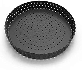 5/8/9inch Tart Quiche Pan,Perforated Tart Pan with Removable Bottom,Non-stick Tart Pie Pizza Pan,Pie Tray Bakeware Baking Dish Pan,Round Fluted Tart Pan for Home Restaurant Hotel