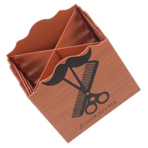 TOVINANNA Hairdressing Tool Storage Box Barber Scissor Holder Salon Comb Organizer Multi-compartment Scissors Box
