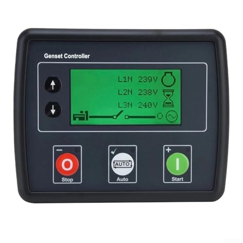 Controlador programable DSE4510 con función de conmutación de carga automática para generador 3