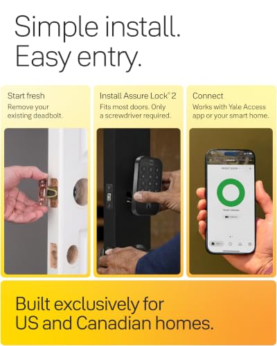 Image of Yale WiFi Smart Lock Deadbolt with Keypad, Keyless Entry, Lifetime Brass