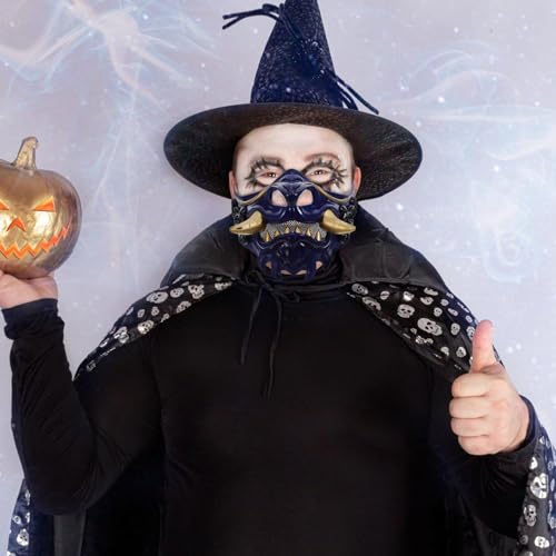 Masque samouraï japonais confortable : fini les accessoires de cosplay trop serrés - 6
