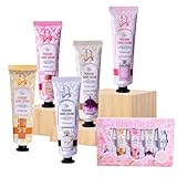 5 Pack Hand Cream Set,30ml,Gentle HandCream Lotion,Mini Hand Cream Gift Set,Gifts for Women,Mothers Day Gifts,Easter Basket Stuffers,Valentine's.