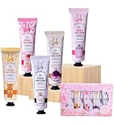 LIAYLILI 5 Pack Hand Cream Set,30ml,Gentle HandCream Lotion,Mini Hand Cream Gift Set,Gifts for Wo...
