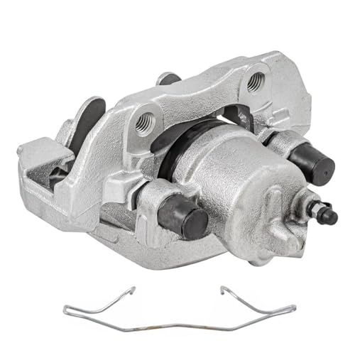 Image of Detroit Axle - 2pc Front Brake Calipers for 2013 Ford Escape 2012-2018 Focus C-Max, 2013 2014 2015 2016 2017 Disc Brake Calipers with Bracket Assembly Replacement