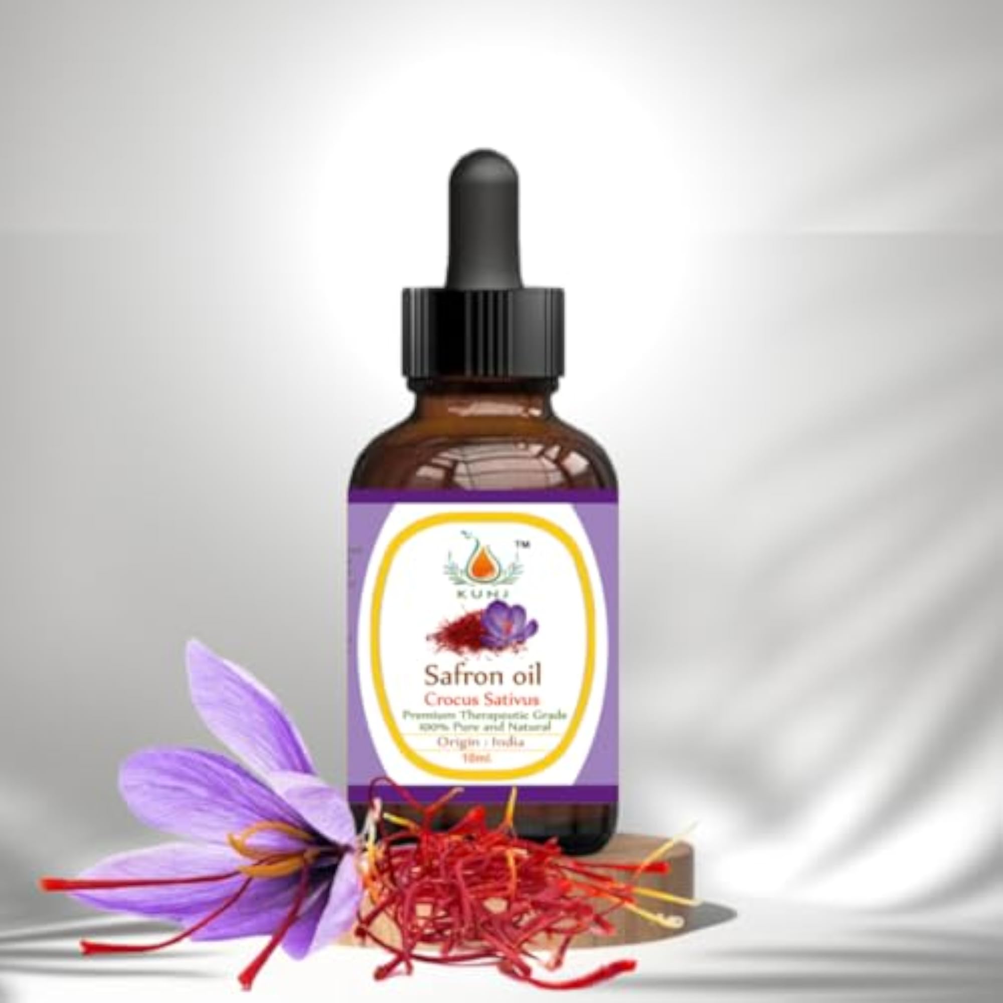 Saffron Essential Oil (Crocus sativus) 10ml | 100% Pure & Undiluted