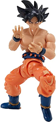 Dragon Ball Super Bandai America - Dragon Ball Evolve 5 Action Figure Ultra Instinct Goku, Multicolor
