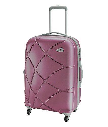 Image of Skybags Reef Polycarbonate 69 cms Maroon Hard Sided Suitcase (REEFSD69RSN)
