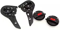 Reparo fixador viseira Capacete Ls2 FF 358 FF 396 / Helt Strada/Texx Fechado Fechado Double Vision par