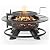 OLYMPIA OUTDOORS 47 Inch Heavy Duty Steel Fire Pit with Grill, Large Outdoor Fire Pits for Outside Wood Burning, BBQ
