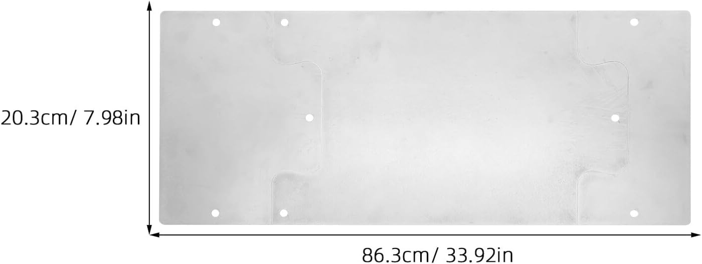 Heavy Duty Stainless Steel Door Kick Plate 8x34in Scratch Resistant Metal Protection for Interior and Exterior Doors Decorative Rectangular for Front Use