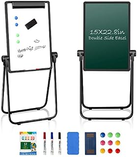JOYOOSS 15" x 22.8" U-Stand Whiteboard Portable Magnetic Easel Dry Erase Board Height