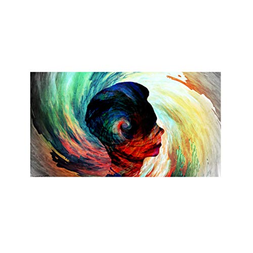 Art mural affiches et impressions abstraites Portrait coloré peintures toile photos murales pour la maison salon décor Cover