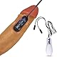 BDSMYEE Doppelkopf Harnröhren Vibrator, Penis Vibrator Dilatator mit 10 Vibrationsmodi, Masturbation Penis Plug Sexspielzeug Harnröhren Dilatator für Männer