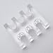 6 Pin PC Cable Comb for 3mm Cables Clear Acrylic 3+3