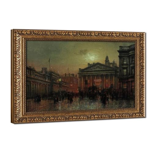 The Royal Exchange Londres toile Grimshaw cadre suspendu déco murale 40x61