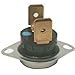 OEM Repl for Nordyne 626513R Black Push Button Switch, Automatic Operation, Normally Open, Wall Mount