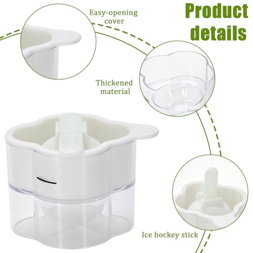 Moldes para hielo redondos de silicona 4 unidades miniatura 2
