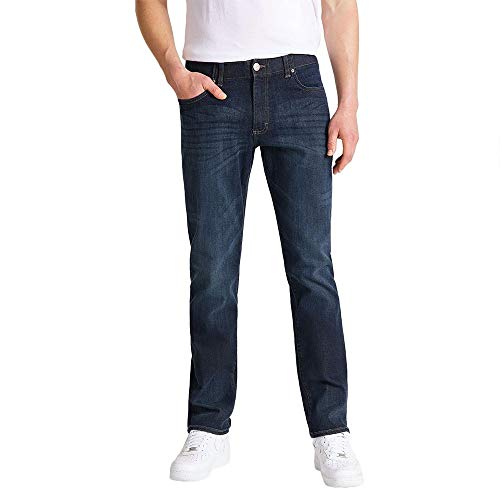 Lee Extreme Motion Straight Jeans, Trip, 34W / 32L para Hombre