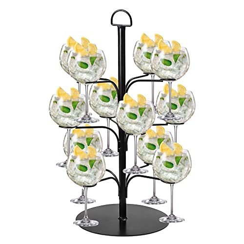 bar@drinkstuff Ultimate Gin Cocktail Tree + 12 FREE Enebro Gin Glasses