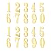 Txuzong 20 Pezzi Numeri Porta Adesivi 1,8 Pollici – Set Completo 0-9 Per Cassetta Postale, Indirizzo Civico, Hotel E Cartelli Camere