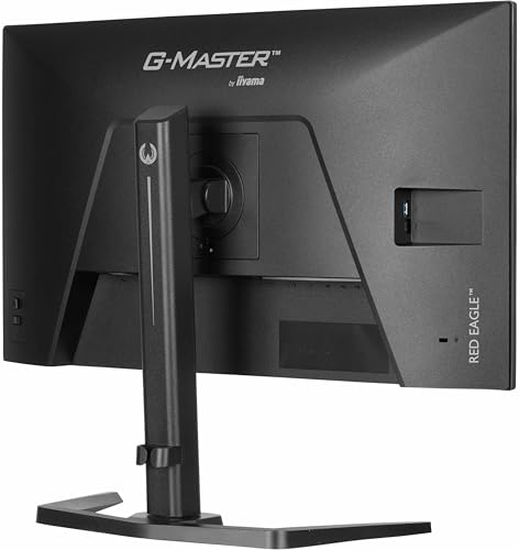 iiyama Ecran G-Master Red Eagle, GB2771QSU-B1, Fast IPS, QHD@200Hz, 0.5ms,350cd, Haut-parleurs, HDMI/DP/USB (2 x3.2 + 2X Type C), réglable en Hauteur, Black Tuner, G-Sync Compatible