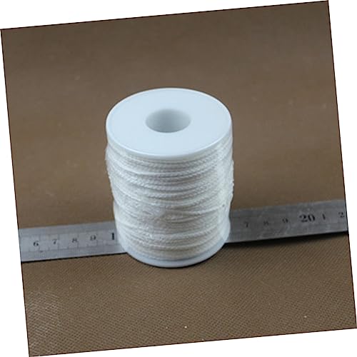 Housoutil 2 rollos de mecha de algodón para velas miniatura 2