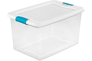 Sterilite Clear Latching Storage Box for Versatile Organization