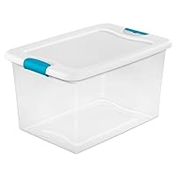 Algopix Similar Product 4 - Sterilite 64 Qt Latching Storage Box