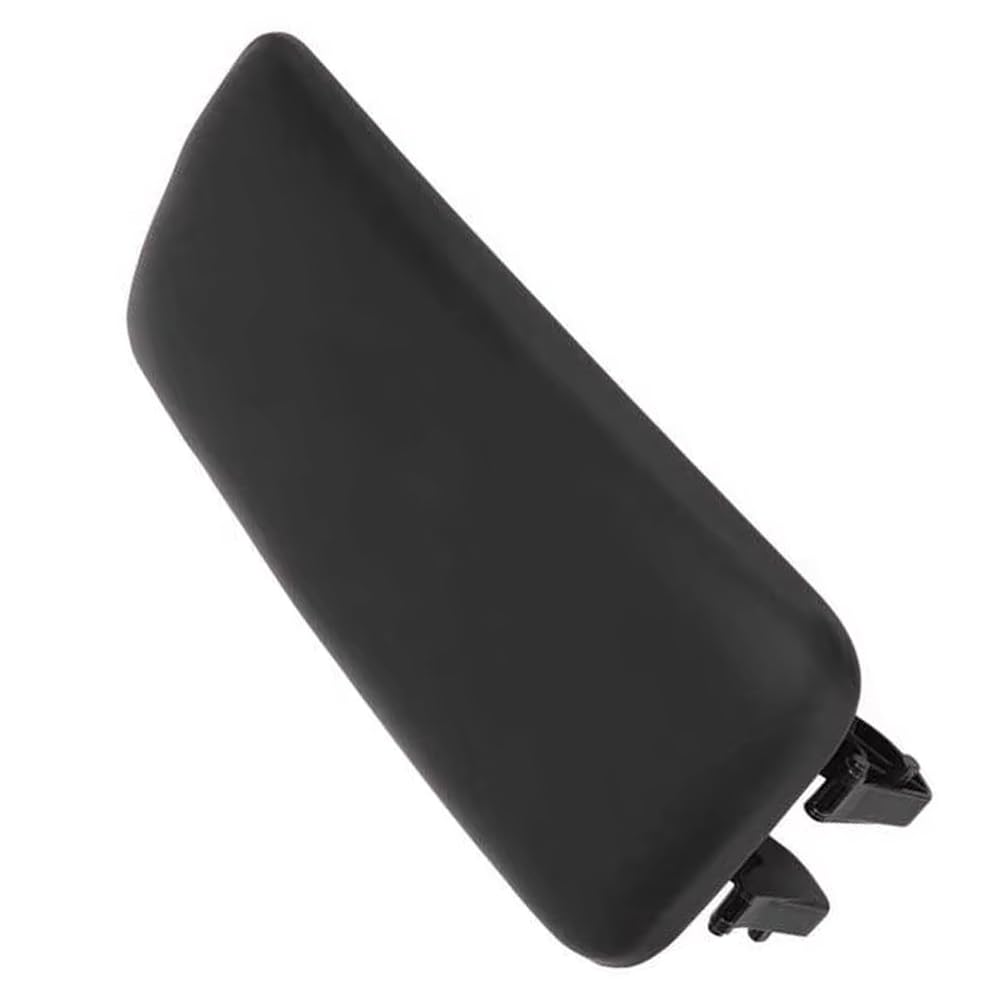 Riloer Funda para reposabrazos de coche, almohadilla negra para consola central de coche, funda de protección para reposabrazos de consola central de coche, compatible con Audi A1 8X1 2012-2018