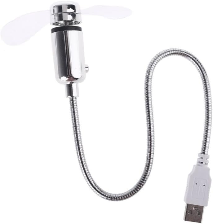 Energy Saving Flexible USB Cooling Fan with for Notebook Laptop Computer Plastic