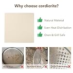 12" x 12" Cordierite Square Pizza Stone for Oven or BBQ Grill - Image 3
