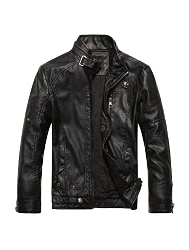 FAUX LEATHER TUCK ジャケット 71xZ4P91-zL._AC_UY1000_.jpg