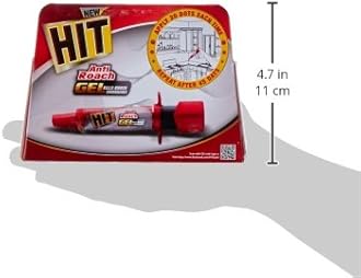 HIT Anti Roach Gel - Cockroach Killer (20g) | Kitchen Safe | Odourless | Fast and Convenient, Pack of 2