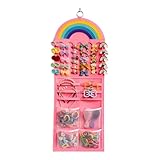 Porta Elastici per Capelli - Portaoggetti da Parete - Appendino Per Mollette A Artiglio | Per Fascie Gioielli E In Camera Bagno O Ante Armadio Per Bambine E Ragazze