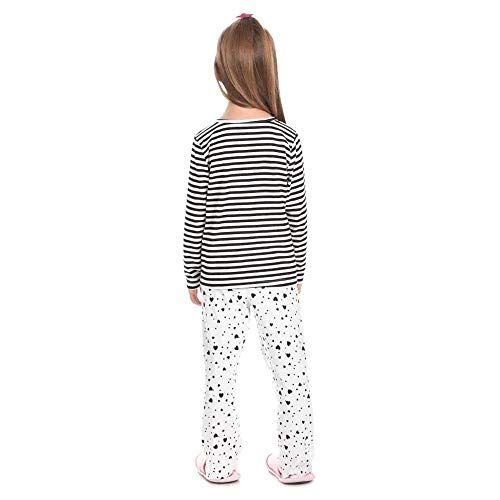 Pijama Infantil Menina Mon Petit Coeur Bela Notte-6