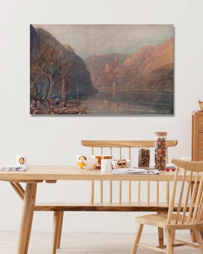 Toile Seule Turner 60x96cm impression premium romantisme anglais