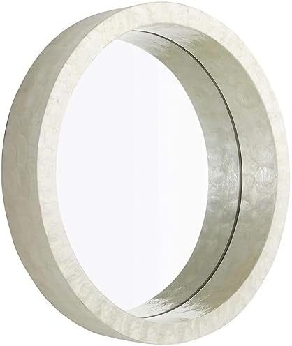 Cyan Design 11591 Triton 24 inch White Mirror, Small