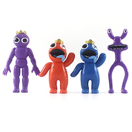 Xuanhemen Rainbow Friends Action Figures Toys,Rainbow Friends Horror Toys Action Figure Model Doll For Children Friends Thanksgiving Christmas Birthday Gifts. #TOP4