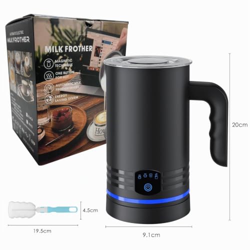 Guyisile Automatique Mousseur à Lait,430ML,Revêtement Antiadhésif,4 Modes – vue 7