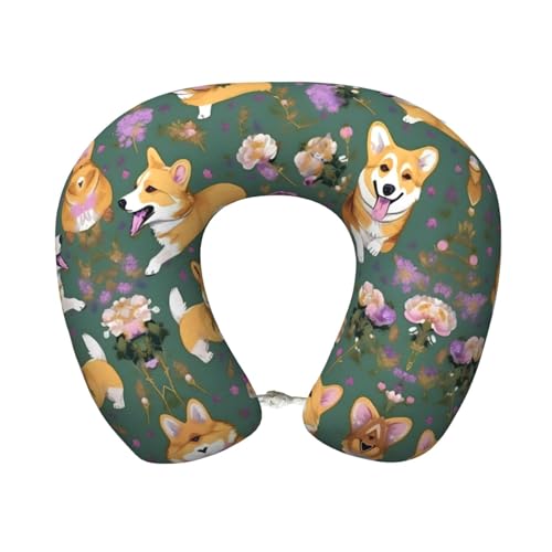 Almohada U-shaped Espuma viscoelástica Tamaño único Negro miniatura 1
